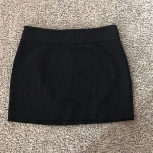 White House Black Market black mini skirt